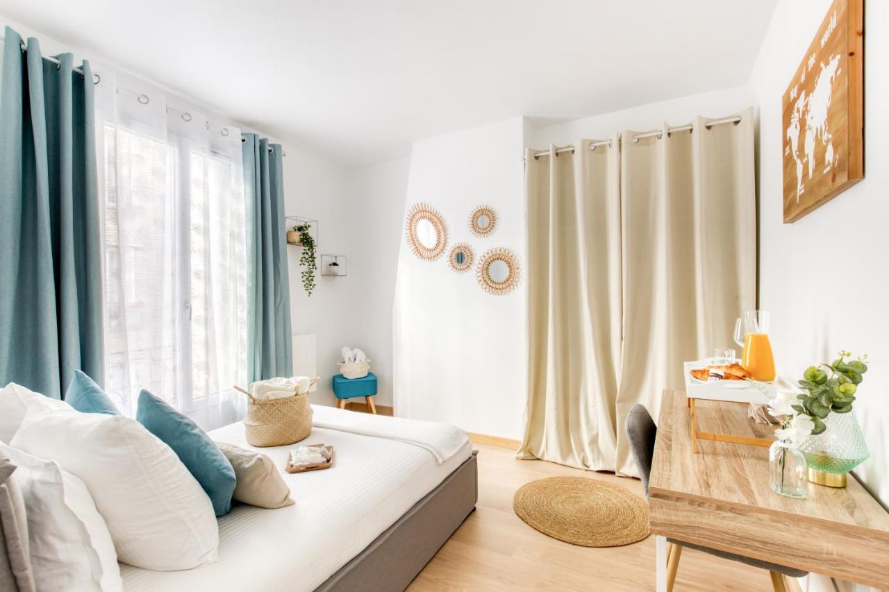 Grand Line - Parking- Metro 5 - Easy Check-In - Netflix - Disney Plus Apartment Pantin Bagian luar foto