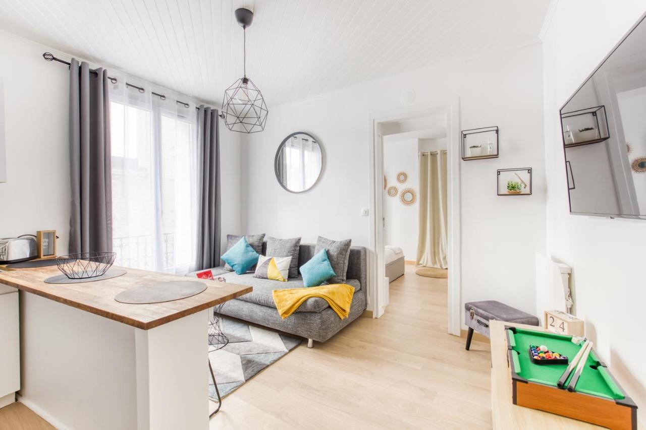Grand Line - Parking- Metro 5 - Easy Check-In - Netflix - Disney Plus Apartment Pantin Bagian luar foto